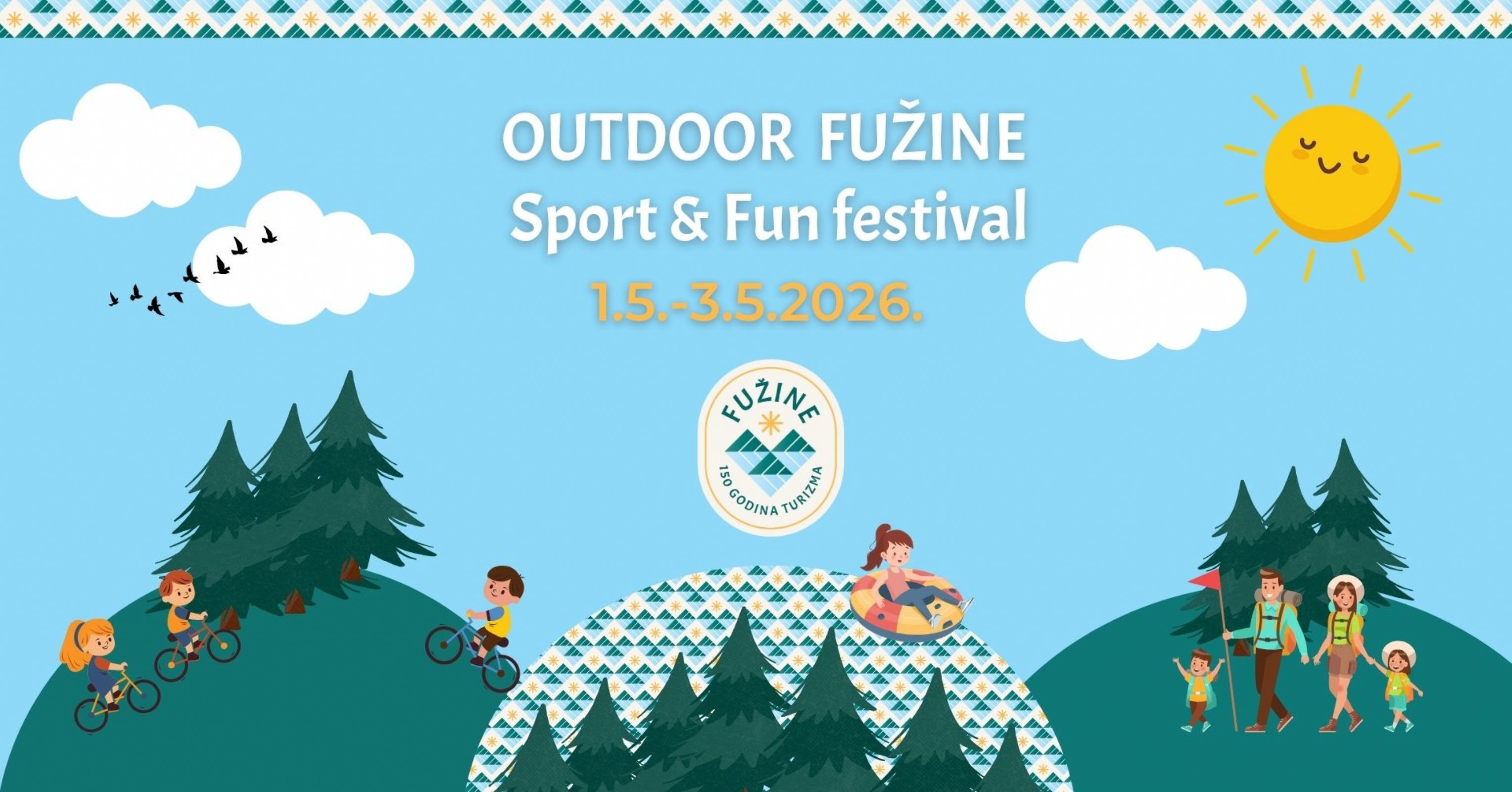 3. OUTDOOR FUŽINE Sport & Fun festival
