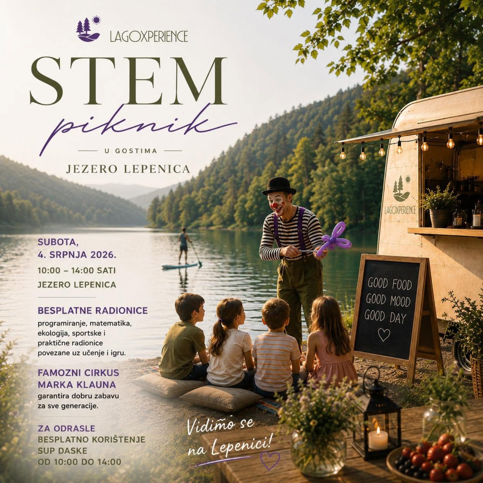 STEM piknik na Jezeru Lepenica