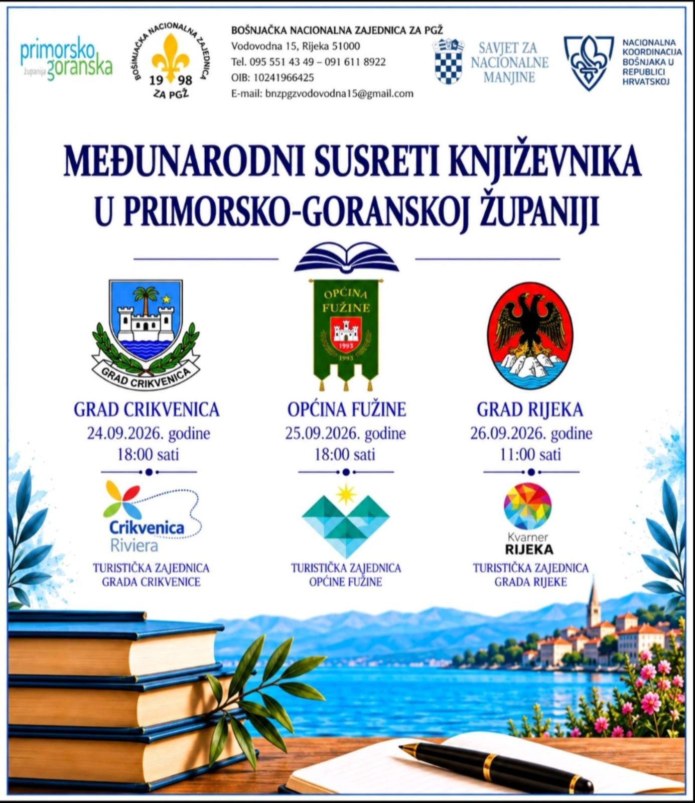 Međunarodni susreti književnika u Primorsko-goranskoj županiji